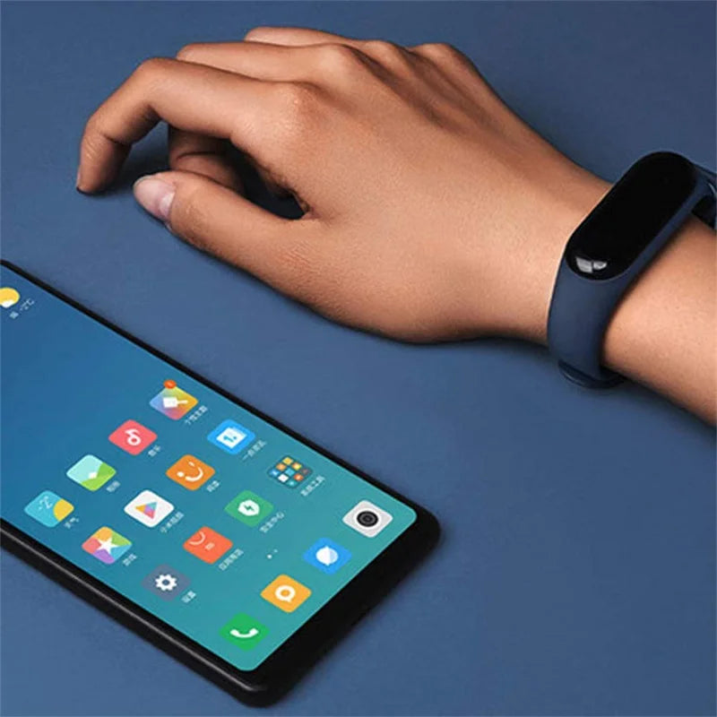 Upgrade your Xiaomi Mi Band with this "Original Silicone Replacement Strap", designed for comfort, durability, and style. Made from *high-quality soft silicone*, the band is lightweight, skin-friendly, and perfect for daily
