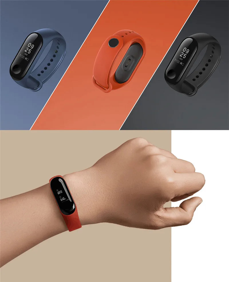 Upgrade your Xiaomi Mi Band with this "Original Silicone Replacement Strap", designed for comfort, durability, and style. Made from *high-quality soft silicone*, the band is lightweight, skin-friendly, and perfect for daily