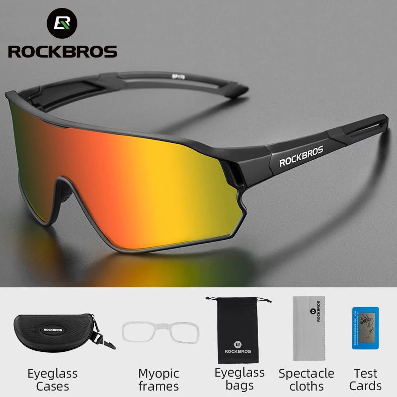 ROCKBROS Bike Glasses Polarized / Photochromic UV400 Sun Protection Sports Eyewear Bicycle Sunglasses MTB Road Cycling Glasses