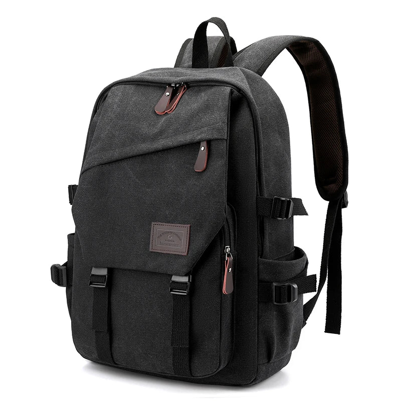 Men's large capacity travel backpack, suitable for different groups of people, adjustable shoulder strap length, multi compartme