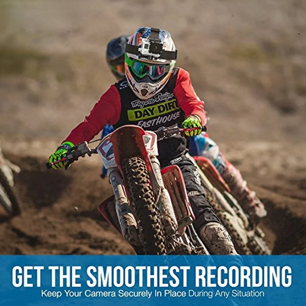 Head Strap Mount Wearing Headband Holder For Gopro Hero 13 12 11 10 9 8 7 6 5 AKASO SJCAM DJI OSMO Action Camera Accessoires