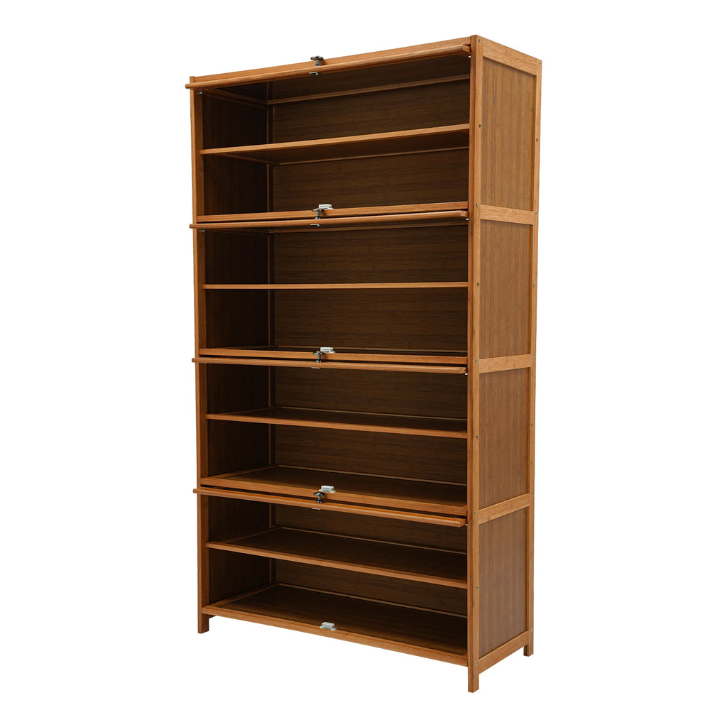 70/80cm Shoes Storage Organizer Free Standing Shoes Shelves Cabinet Shoe rack with Doors