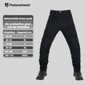 Motorcycle Outdoor Men Pants Protective Gear Riding Touring Blue Black summer Breathable mesh hole Motocross Moto Jeans