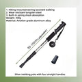 Hiking Trekking Poles, Collapsible,Lightweight, Anti Shock, Hiking or Walking Sticks,Adjustable Hiking Pole for Men and Women