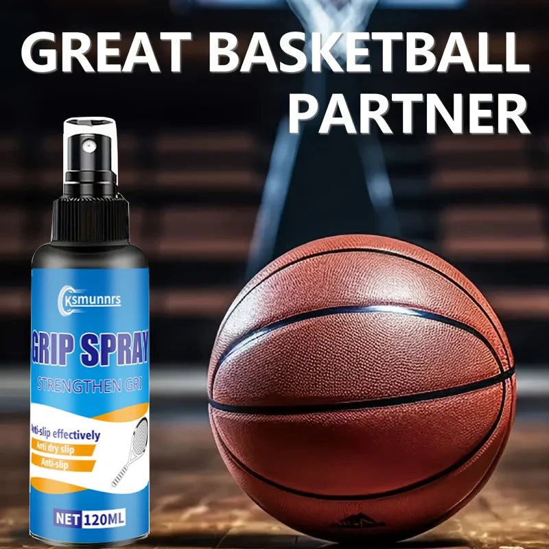 Anti-slip spray for basketball shoes and rackets - Maximum grip enhancer for the court, weightlifting, and gym - 100% non-slip a