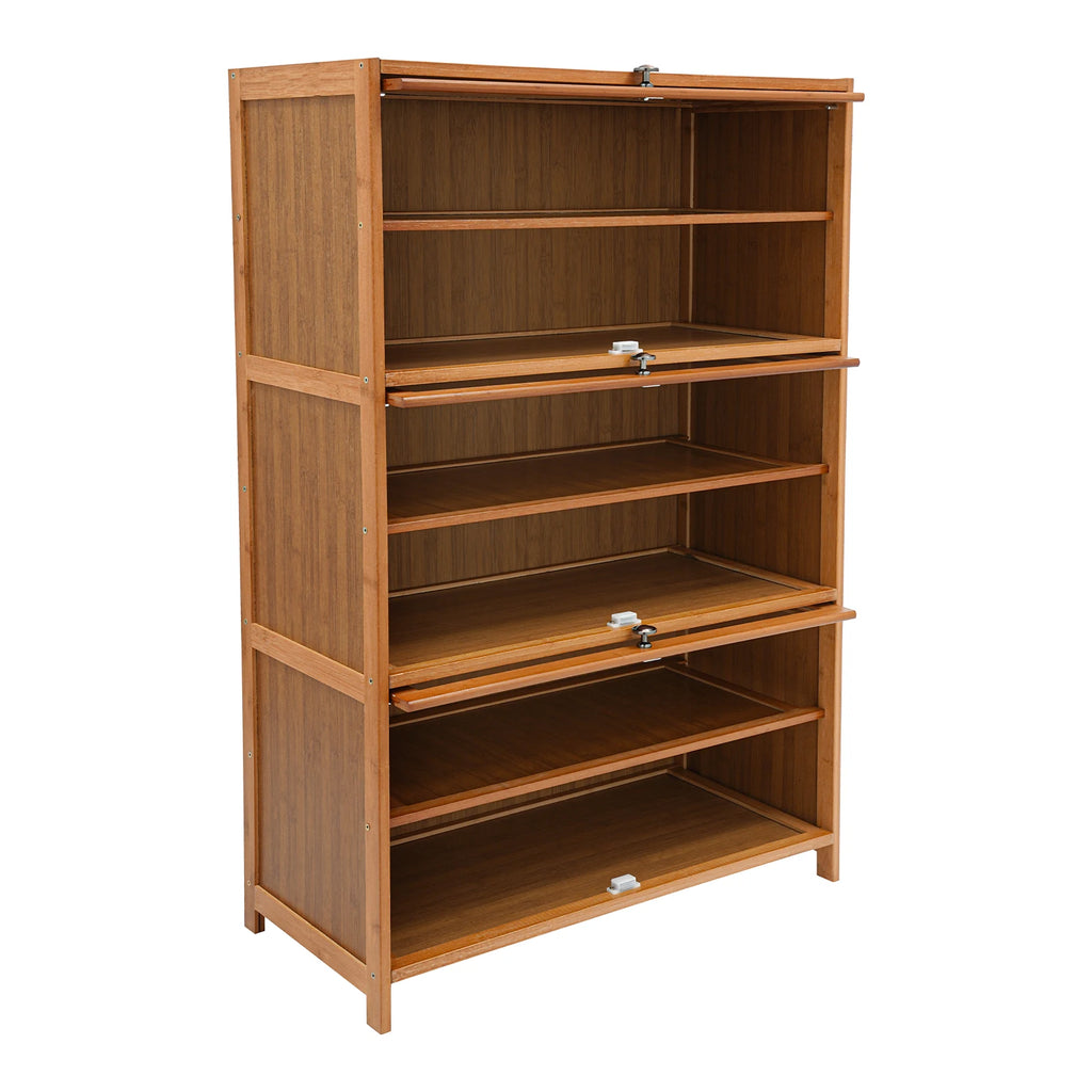 70/80cm Shoes Storage Organizer Free Standing Shoes Shelves Cabinet Shoe rack with Doors