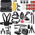 50 in 1 Action Camera Accessory Kit Sets for GoPro Hero 12/11/10/9/8/7/6/5/4 GoPro Max Insta360 AKASO DJI Osmo Action Cameras