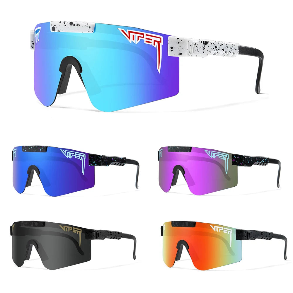 Pit Viper Outdoor Cycling Sunglasses Men Women MTB Sport Windproof Goggles Bike Bicycle Camping Eyewear Without Box UV400