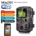 Outdoor Wifi Hunting Camera APP Control Trail Camera Wireless Bluetooth 24MP 1296P Night Vision Motion Wildlife Traps Photo