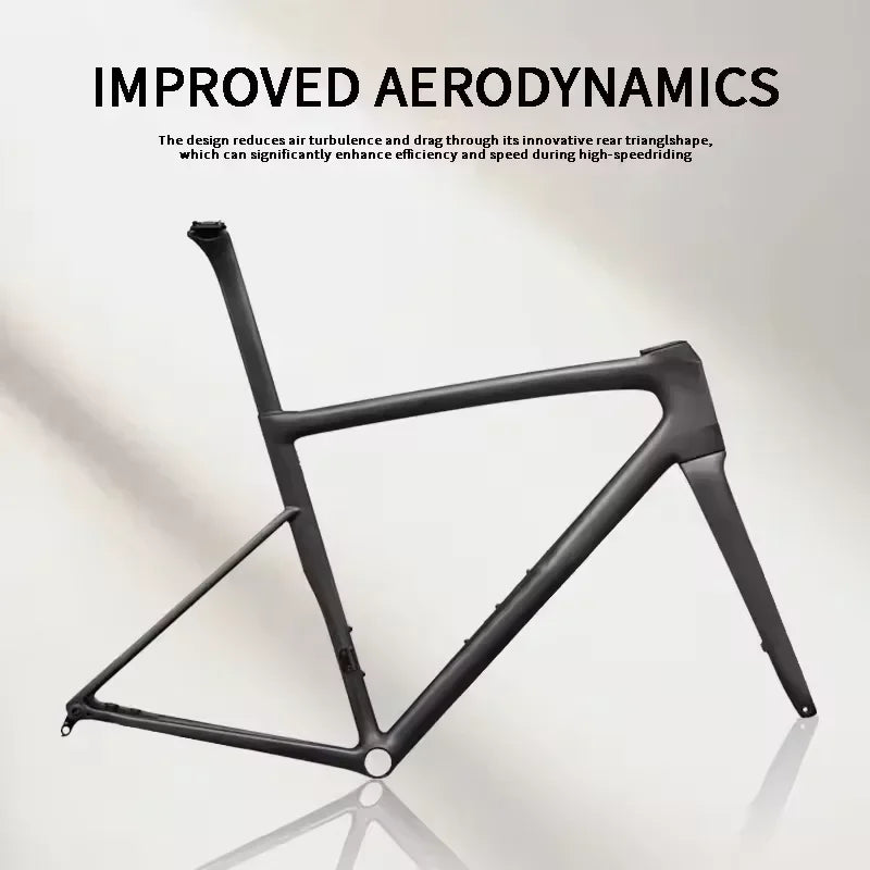 2025 New SL8 Dongli T1100 Windproof Design Carbon Fiber Frame Disc Brake Customizable Color Ultra Light Framebicycle frame
