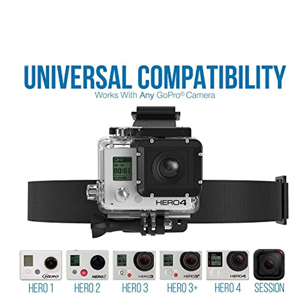 Head Strap Mount Wearing Headband Holder For Gopro Hero 13 12 11 10 9 8 7 6 5 AKASO SJCAM DJI OSMO Action Camera Accessoires