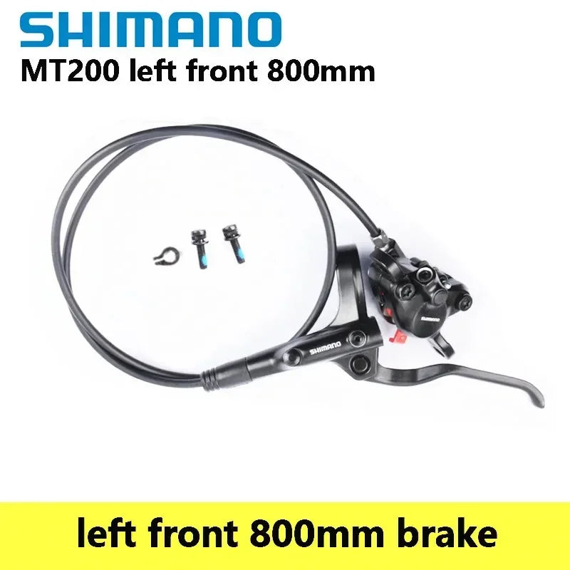 Shimano BR MT200 Only One Side Hydraulic Disc Brake For Mountain Bike 800mm 850mm 1400mm 1450mm 1500mm 1550mm Bike Brake